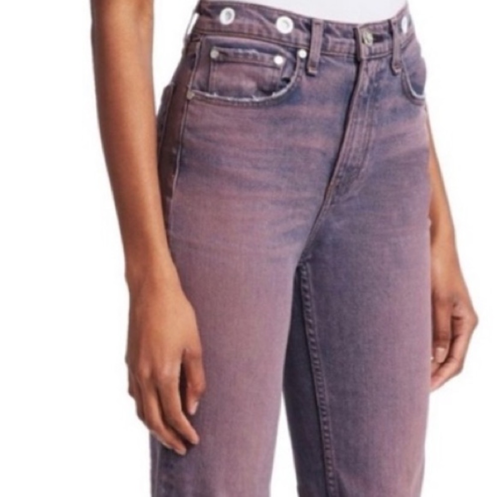 Rag & Bone Maya High Ride Ankle Straight